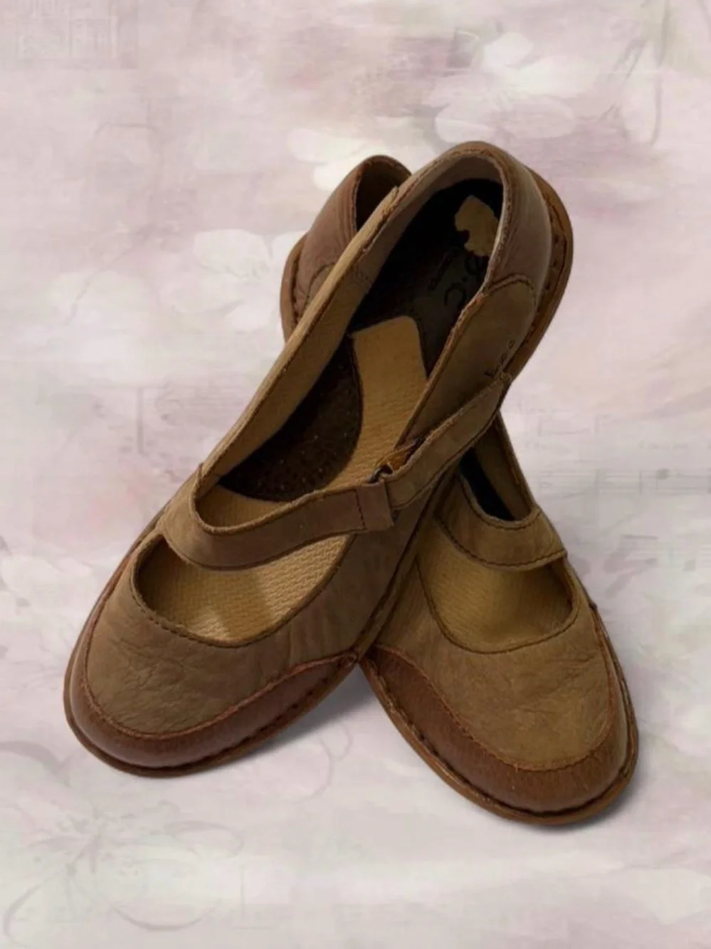 B.O.C Born Concept Casual Mary Jane Comfort Shoes in Brown